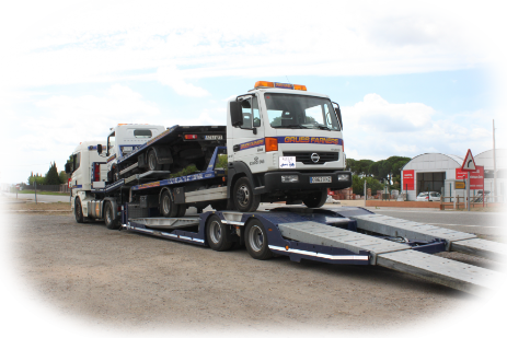 Traslado de flota  con Gondola de Grues Farners